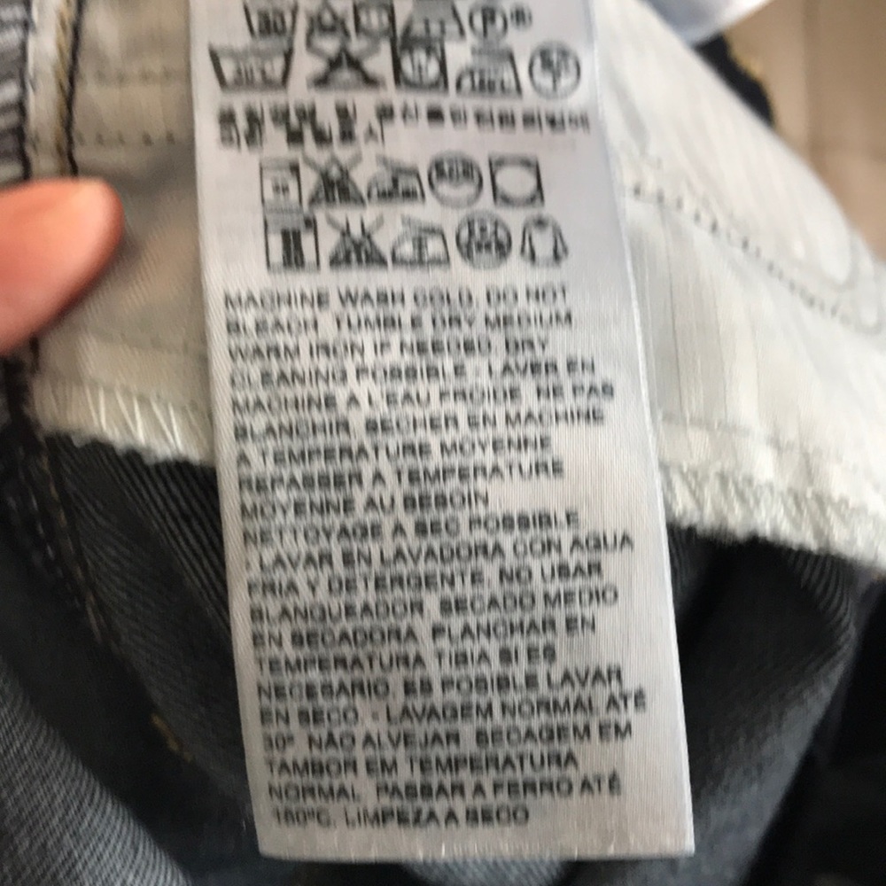 Levi’s - Modern Rise Straight Dark Blue jeans - Picture 6 of 6